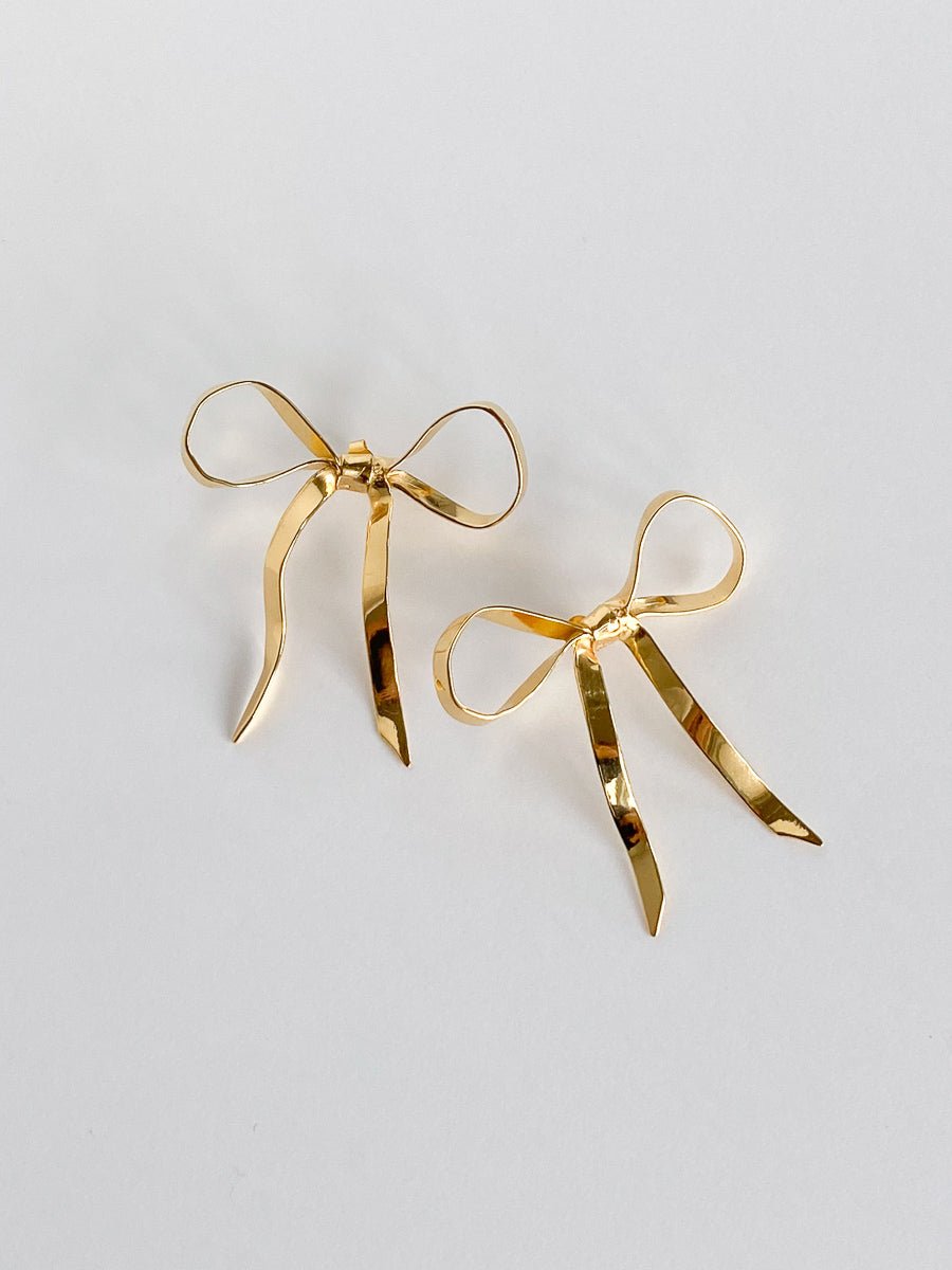 Bow Earrings - Oni Studio