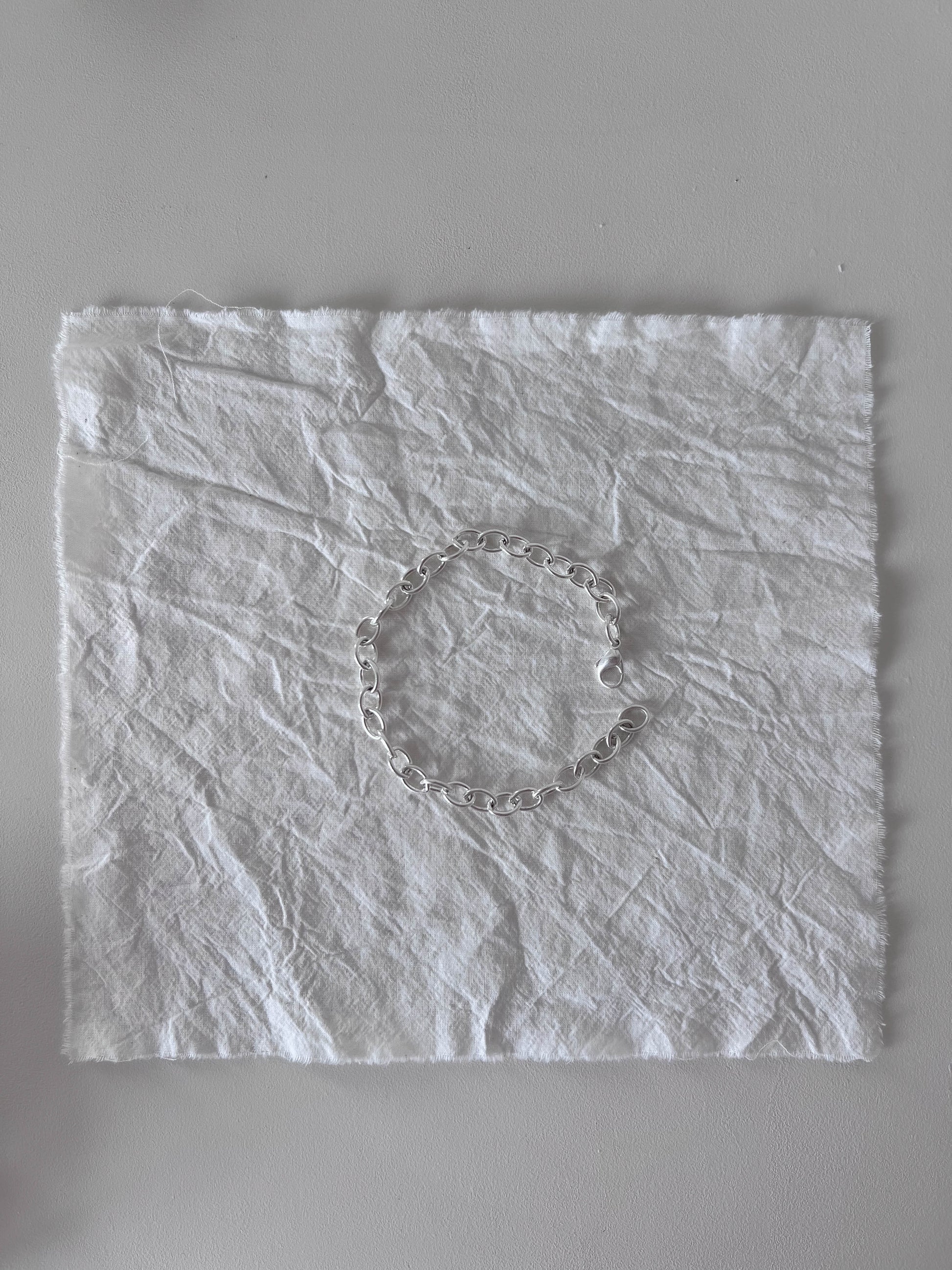 Marseille Fußkette Silber – Oni Studio