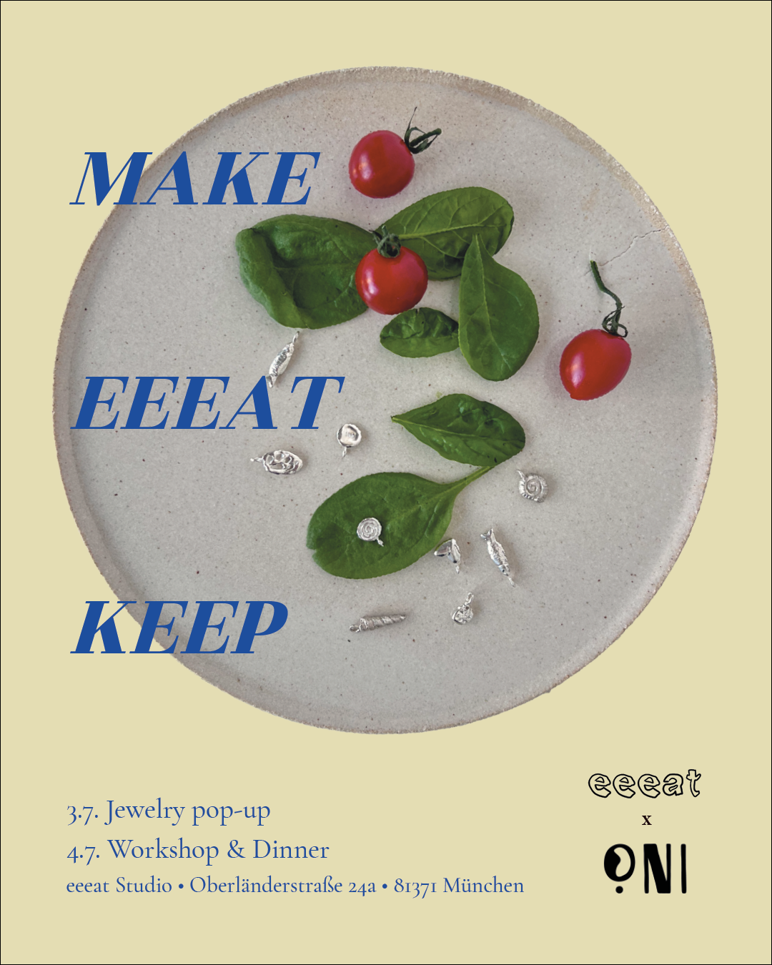 eeeat × oni Workshop & Dinner MÜNCHEN