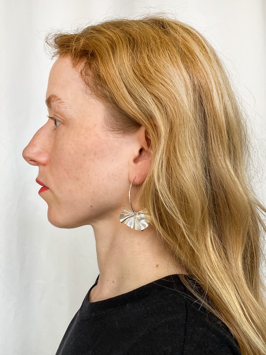 Ruffled Earrings - Oni Studio